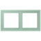Jung Rahmen, 2-fach, LS ZERO, vert anglais clair LCZ982BF217