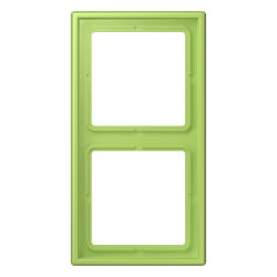 Jung Rahmen, 2-fach, LS 990, vert clair LC982221