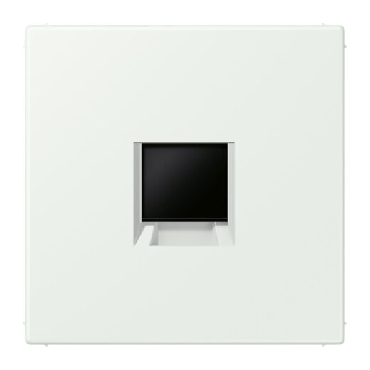 Jung Abdeckung (gerastet) für Modular-Jack-Steckbuchsen 1fach, Serie LS, outremer gris LC1969-1WE210