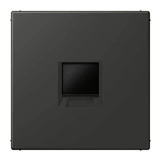 Jung Abdeckung (gerastet) für Modular-Jack-Steckbuchsen 1fach, Serie LS, ombre naturelle 59 LC1969-1WE259