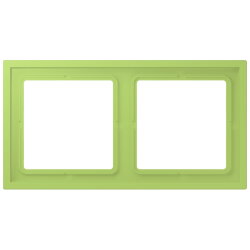 Jung Rahmen, 2-fach, LS ZERO, vert clair LCZ982BF221