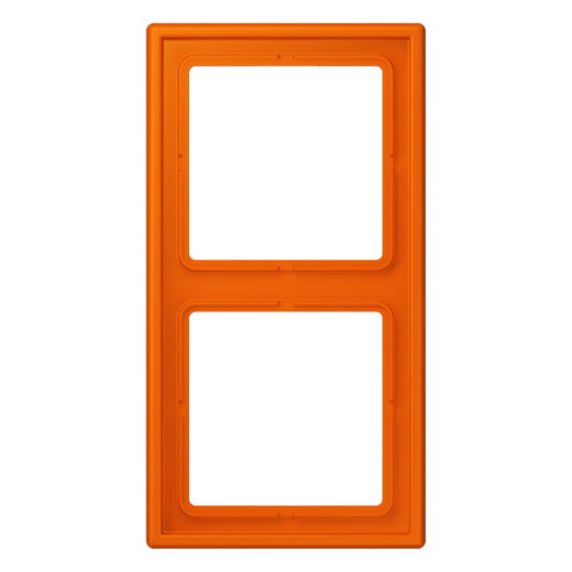 Jung Rahmen, 2-fach, LS 990, orange LC982224