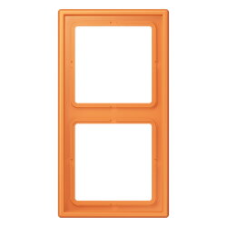 Jung Rahmen, 2-fach, LS 990, orange clair LC982225