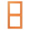 Jung Rahmen, 2-fach, LS 990, orange clair LC982225