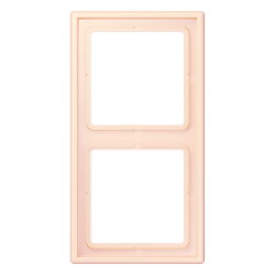 Jung Rahmen, 2-fach, LS 990, orange pâle LC982226