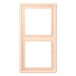 Jung Rahmen, 2-fach, LS 990, rose pâle LC982228