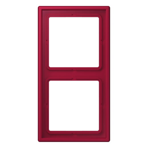 Jung Rahmen, 2-fach, LS 990, rouge carmin LC982229