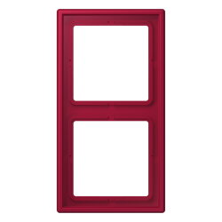 Jung Rahmen, 2-fach, LS 990, rouge carmin LC982229