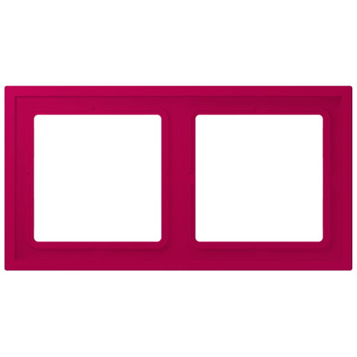 Jung Rahmen, 2-fach, LS ZERO, rouge rubia LCZ982BF230