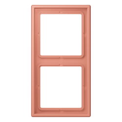 Jung Rahmen, 2-fach, LS 990, locre rouge moyen LC982233