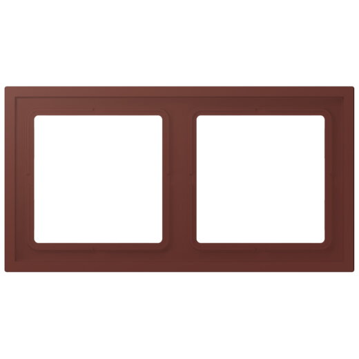 Jung Rahmen, 2-fach, LS ZERO, terre sienne br?lée 31 LCZ982BF235