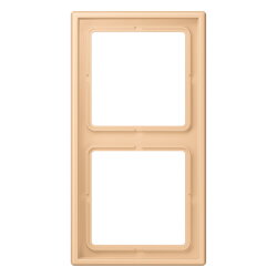 Jung Rahmen, 2-fach, LS 990, terre sienne claire 31...