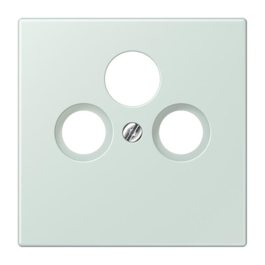 Jung Abdeckung für Universal-Sat/BK-Dosen, Thermoplast lackiert, Serie LS, céruléen pale LC990SAT215