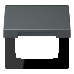 Jung Klappdeckel mit Rückstellfeder, Thermoplast...