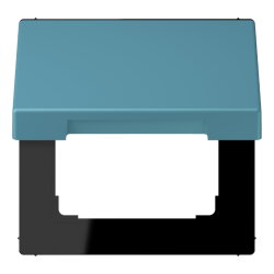 Jung Klappdeckel mit Rückstellfeder, Thermoplast...