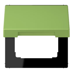 Jung Klappdeckel mit Rückstellfeder, Thermoplast...