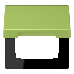 Jung Klappdeckel mit Rückstellfeder, Thermoplast...