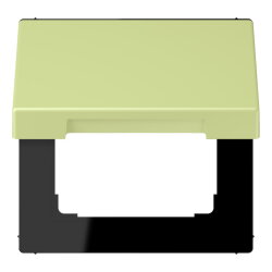 Jung Klappdeckel mit Rückstellfeder, Thermoplast...