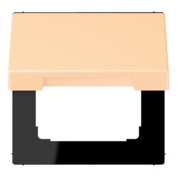 Jung Klappdeckel mit Rückstellfeder, Thermoplast...