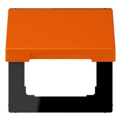 Jung Klappdeckel mit Rückstellfeder, Thermoplast...