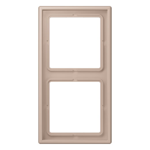 Jung Rahmen, 2-fach, LS 990, ombre br?lée claire LC982240