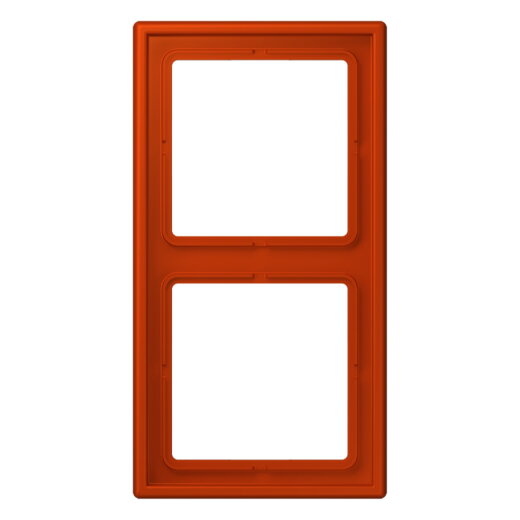 Jung Rahmen, 2-fach, LS 990, rouge vermillon 59 LC982244