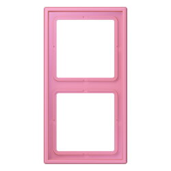 Jung Rahmen, 2-fach, LS 990, rose vif LC982246
