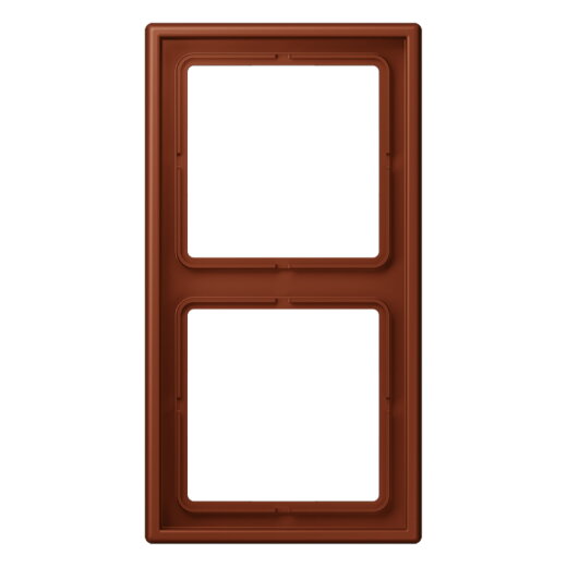 Jung Rahmen, 2-fach, LS 990, terre sienne br?lée 59 LC982247