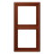 Jung Rahmen, 2-fach, LS 990, terre sienne br?lée 59 LC982247