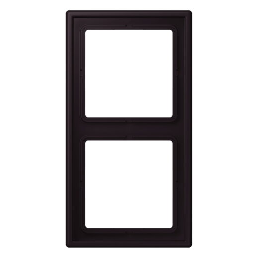 Jung Rahmen, 2-fach, LS 990, noir divoire LC982248