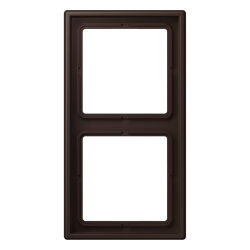 Jung Rahmen, 2-fach, LS 990, terre d?ombre...