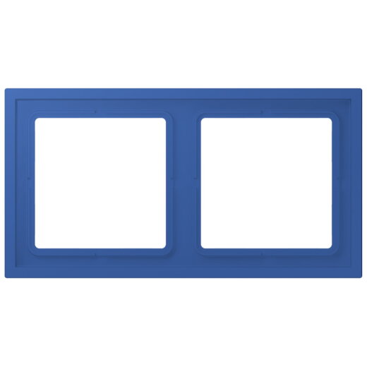 Jung Rahmen, 2-fach, LS ZERO, bleu outremer 59 LCZ982BF253