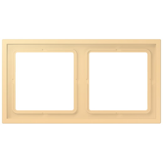 Jung Rahmen, 2-fach, LS ZERO, terre sienne claire 59 LCZ982BF258