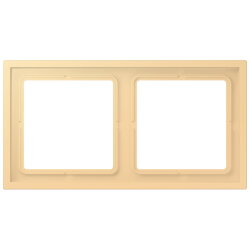 Jung Rahmen, 2-fach, LS ZERO, terre sienne claire 59...