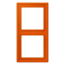 Jung Rahmen, 2-fach, LS 990, orange vif LC982260