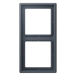 Jung Rahmen, 2-fach, LS 990, gris fonce 59 LC982262
