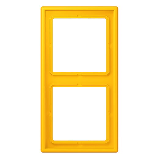 Jung Rahmen, 2-fach, LS 990, le jaune vif LC982263