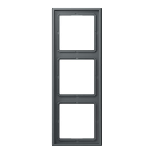 Jung Rahmen, 3-fach, LS 990, gris foncé 31 LC983202