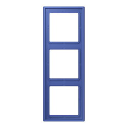 Jung Rahmen, 3-fach, LS 990, bleu outremer 31 LC983206
