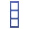 Jung Rahmen, 3-fach, LS 990, bleu outremer 31 LC983206