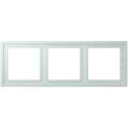 Jung Rahmen, 3-fach, LS ZERO, céruléen...