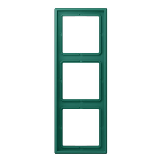 Jung Rahmen, 3-fach, LS 990, vert anglais LC983216