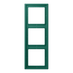 Jung Rahmen, 3-fach, LS 990, vert anglais LC983216