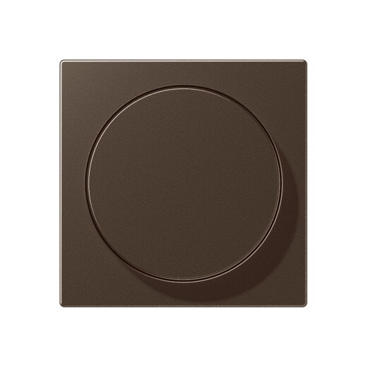 Jung Abdeckung mit Drehknopf, Serie A, mokka A1740MO