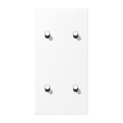 Jung Abdeckung mit Kipphebel, Zylinder, 2fach, 2 x 2...