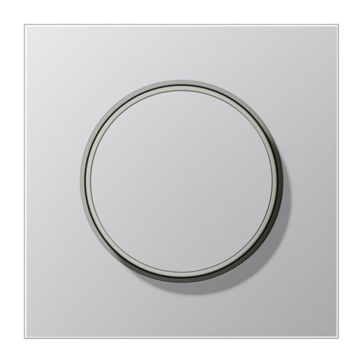 Jung Abdeckung für Drehdimmer, Serie LS, Aluminium AL1740