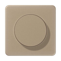 Jung Abdeckung mit Drehknopf, Serie CD, gold-bronze CD1740GB