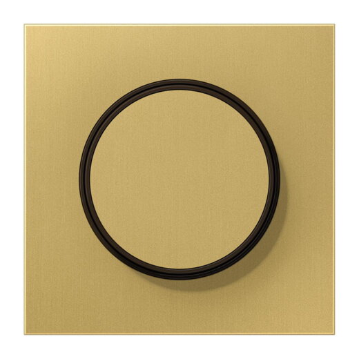 Jung Abdeckung für Drehdimmer, Messing, Serie LS, Messing classic ME1740C