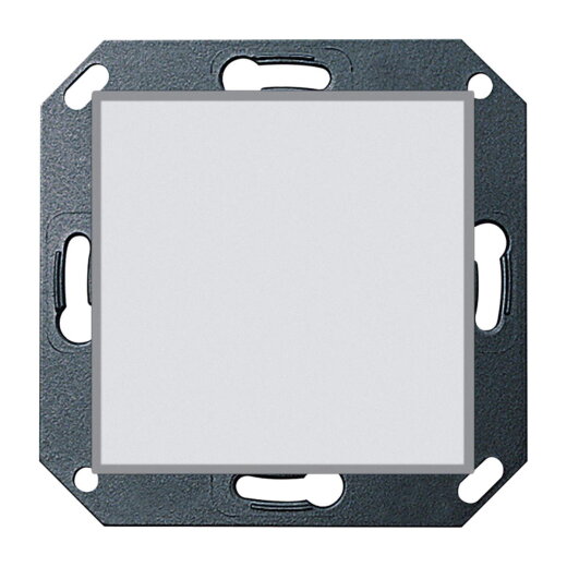 Jung LED-Lichtsignal, RGB, Serie LS, alpinweiß (lackiertes Aluminium) A539RGB