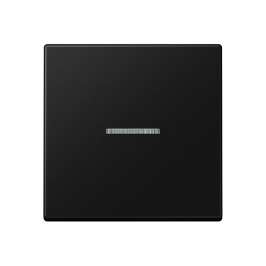 Jung KNX RF Taster 1fach, Thermoplast lackiert, Serie A, graphitschwarz matt A10911STRFBFSWM